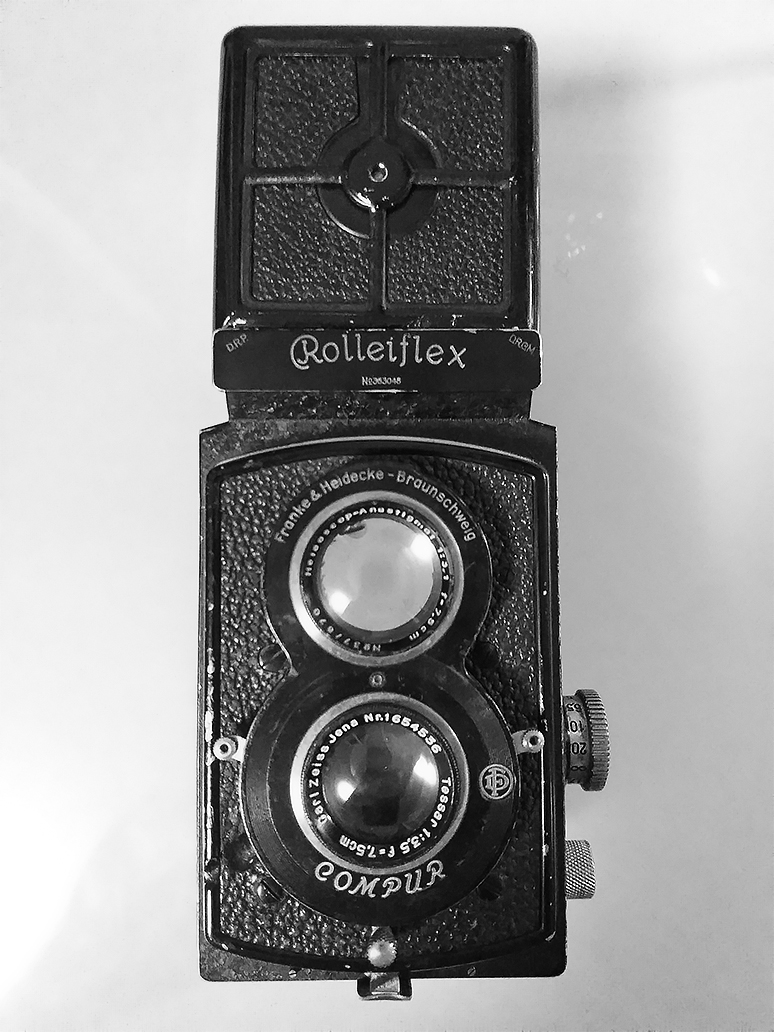 DIN A4 Anleitung Rolleiflex Rollei 6x6 Mittelformatkamera 6x9 Rollfilm SLR 