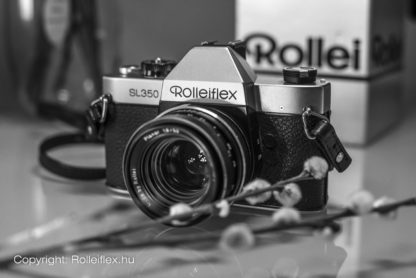 Rolleiflex SL 350 Silver Front